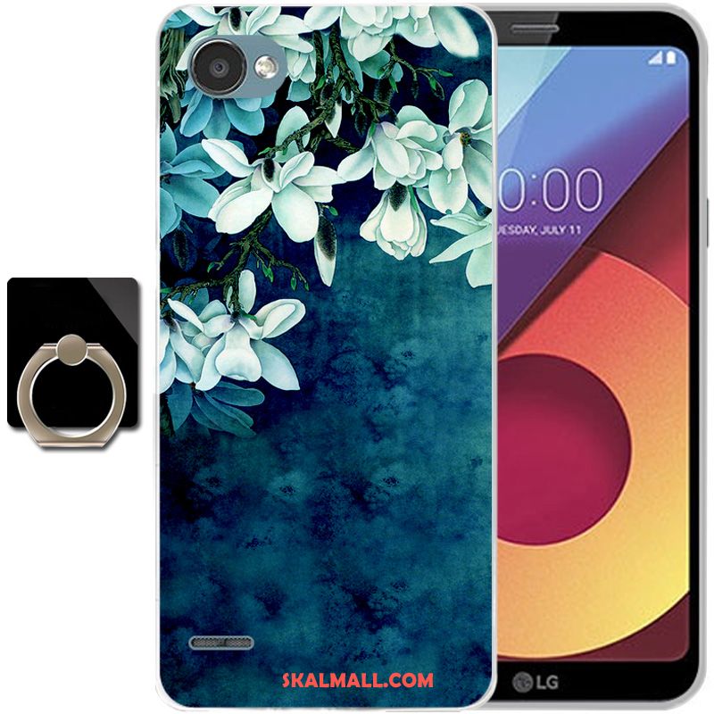 Lg Q6 Skal Blå All Inclusive Skydd Konst Fallskydd Butik