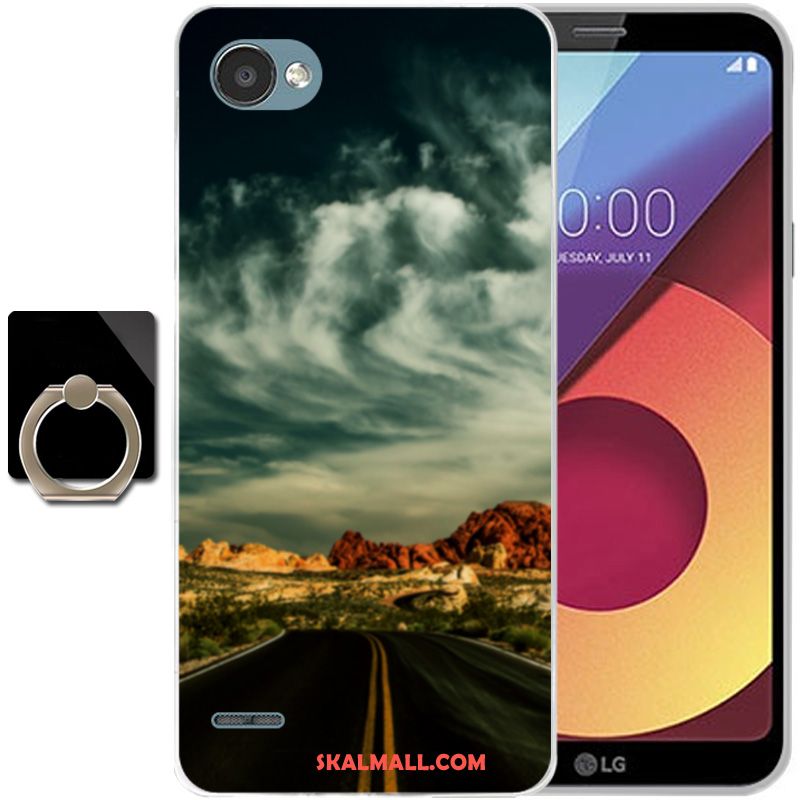 Lg Q6 Skal Blå All Inclusive Skydd Konst Fallskydd Butik