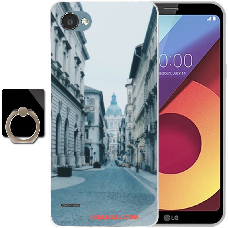 Lg Q6 Skal Blå All Inclusive Skydd Konst Fallskydd Butik