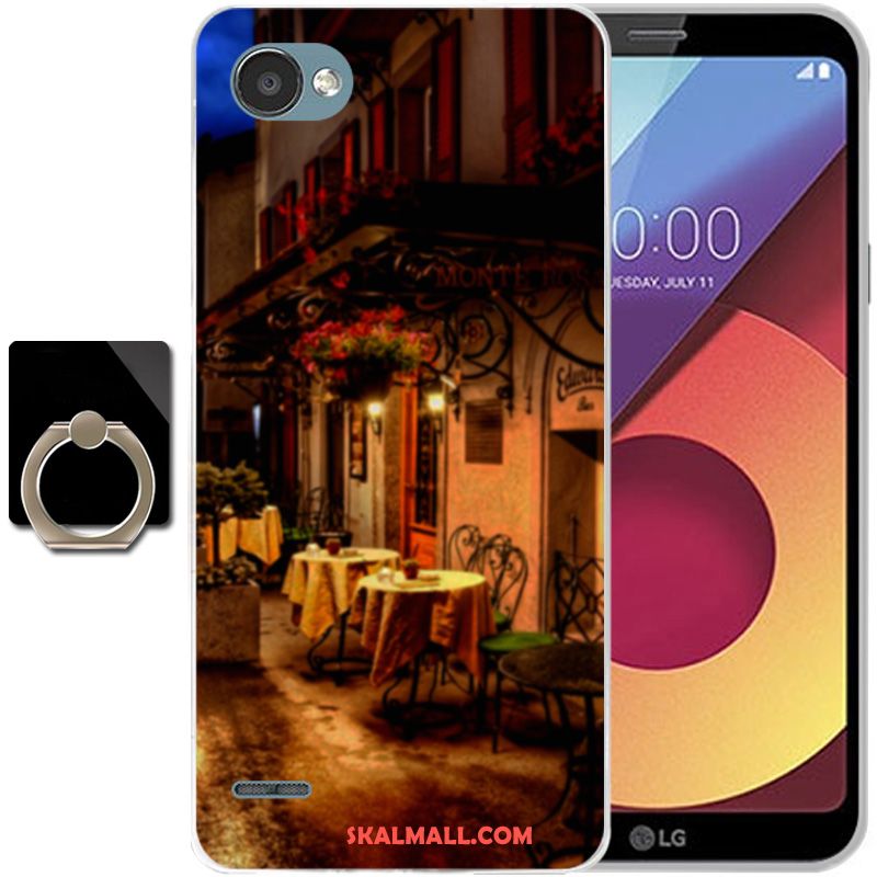 Lg Q6 Skal Blå All Inclusive Skydd Konst Fallskydd Butik