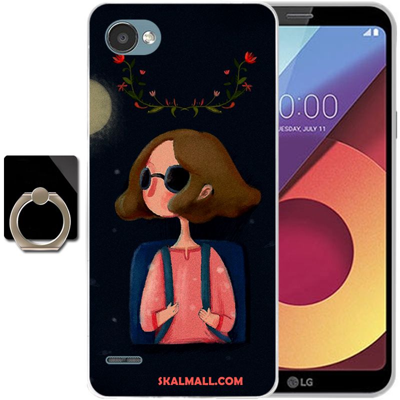 Lg Q6 Skal Blå All Inclusive Skydd Konst Fallskydd Butik