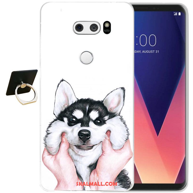 Lg V30 Skal All Inclusive Lättnad Mjuk Fallskydd Transparent På Nätet