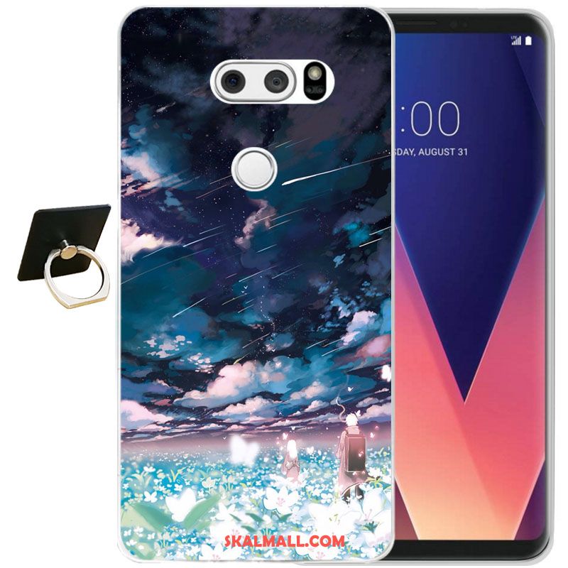 Lg V30 Skal All Inclusive Lättnad Mjuk Fallskydd Transparent På Nätet