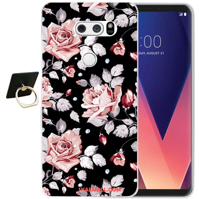 Lg V30 Skal All Inclusive Lättnad Mjuk Fallskydd Transparent På Nätet