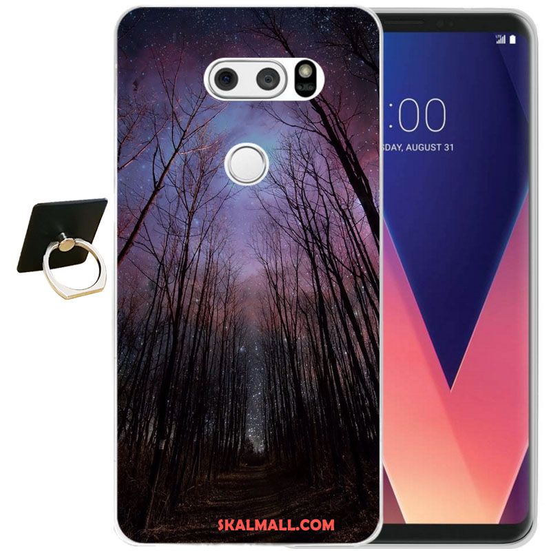 Lg V30 Skal All Inclusive Lättnad Mjuk Fallskydd Transparent På Nätet