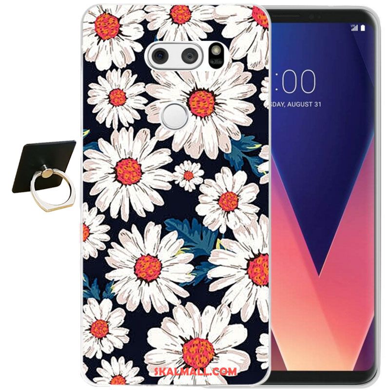 Lg V30 Skal All Inclusive Lättnad Mjuk Fallskydd Transparent På Nätet