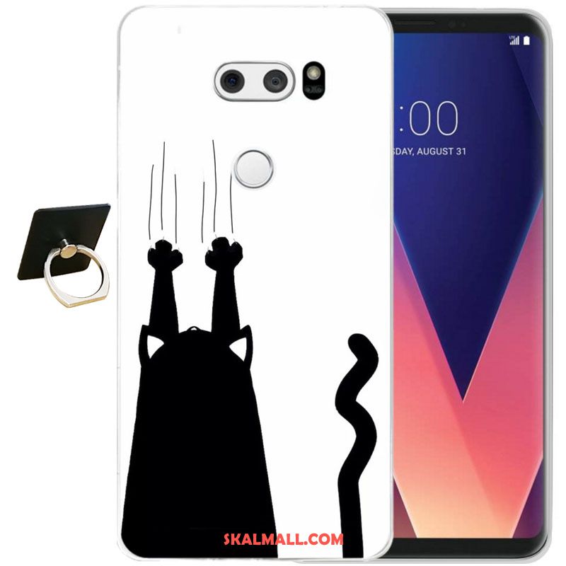 Lg V30 Skal All Inclusive Lättnad Mjuk Fallskydd Transparent På Nätet