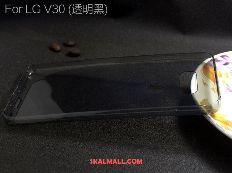 Lg V30 Skal Fallskydd Transparent Mjuk Silikon Slim Fodral Billig