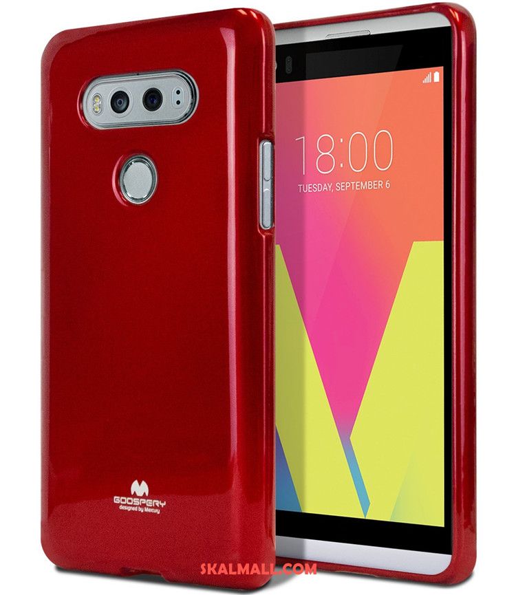 Lg V30 Skal Hög Kvalitet Mjuk Pulver Fallskydd Silikon Fodral Butik