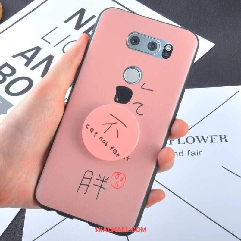 Lg V30 Skal Mjuk Rosa Mobil Telefon Support All Inclusive Billig