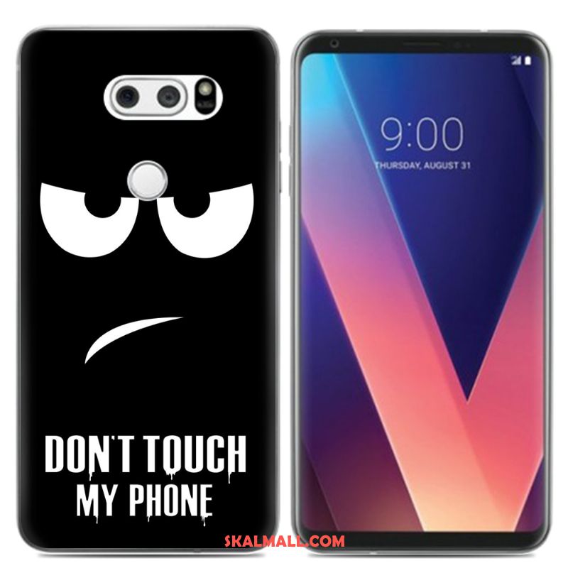 Lg V30 Skal Mjuk Silikon Färg Kyla Pu Fodral Online