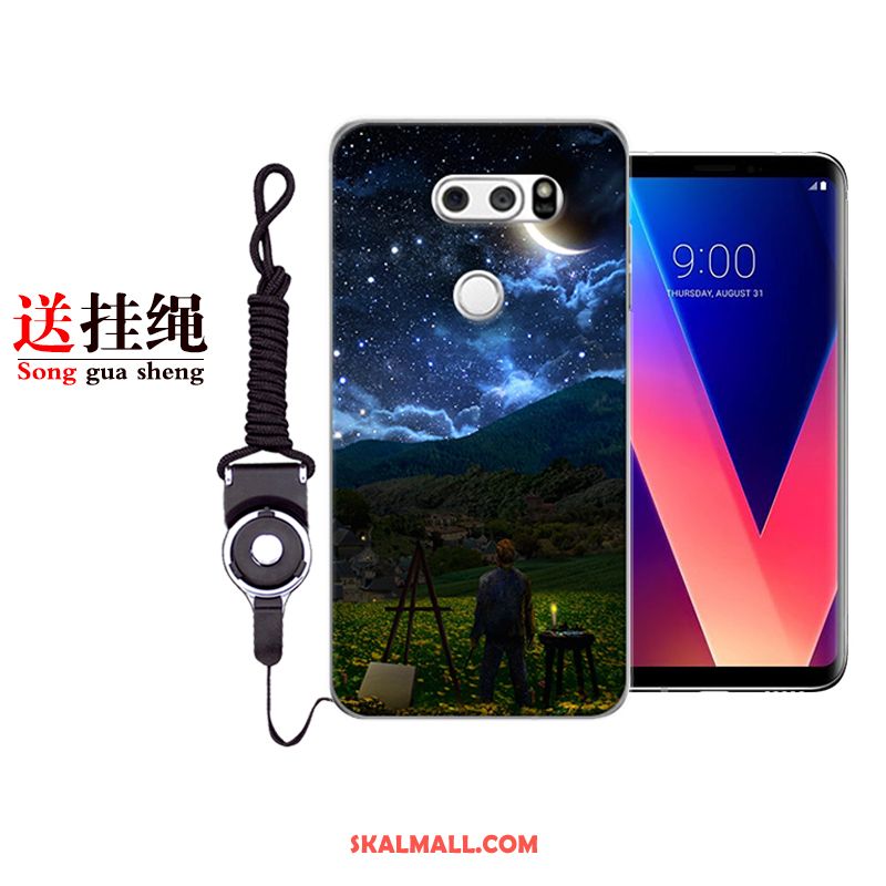 Lg V30 Skal Ny Silikon Vacker Mobil Telefon Fallskydd Billig