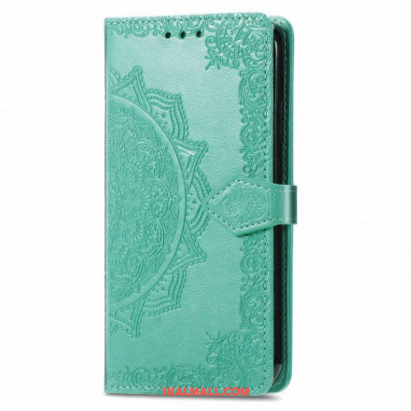 Läderfodral Oppo A94 5G Mandala Medeltiden