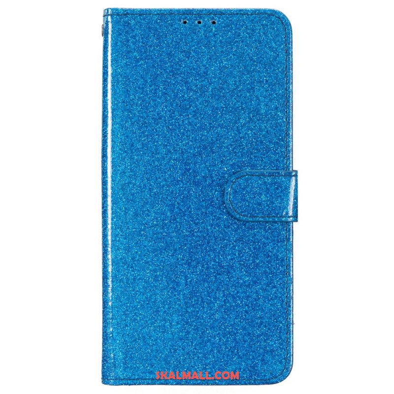 Läderfodral Samsung Galaxy A55 5g Telefonfodral Paljettrem