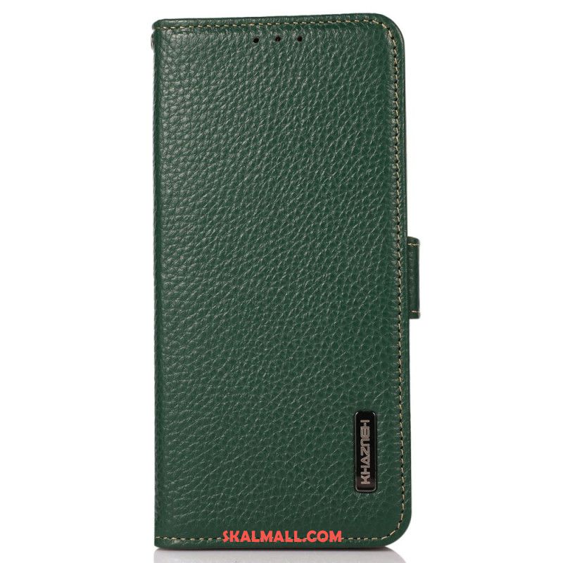 Läderskal Fodral Sony Xperia 10 Vi Khazneh Rfid Blockerande Plånbok