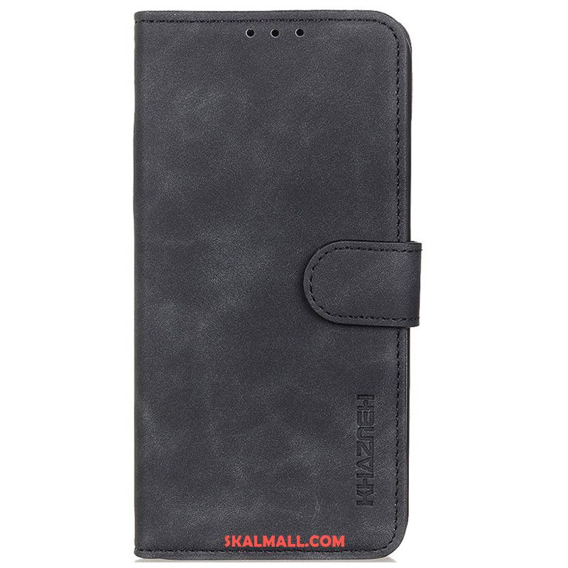 Läderskal Fodral Xiaomi 14t Pro Khazneh Mockastil