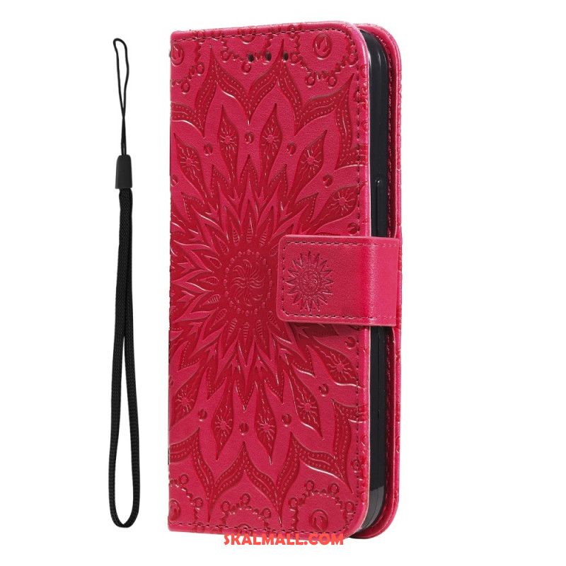Läderskal Fodral Xiaomi 14t Pro Mandala Med Rem