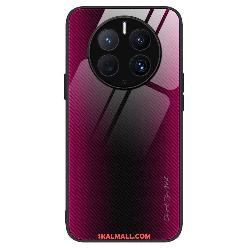 Mobilskal Huawei Mate 50 Pro Kolfiberhärdat Glas