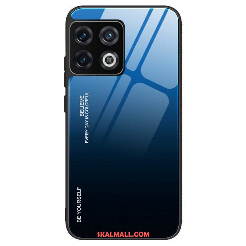 Mobilskal OnePlus 10 Pro 5G Härdat Glas Var Dig Själv