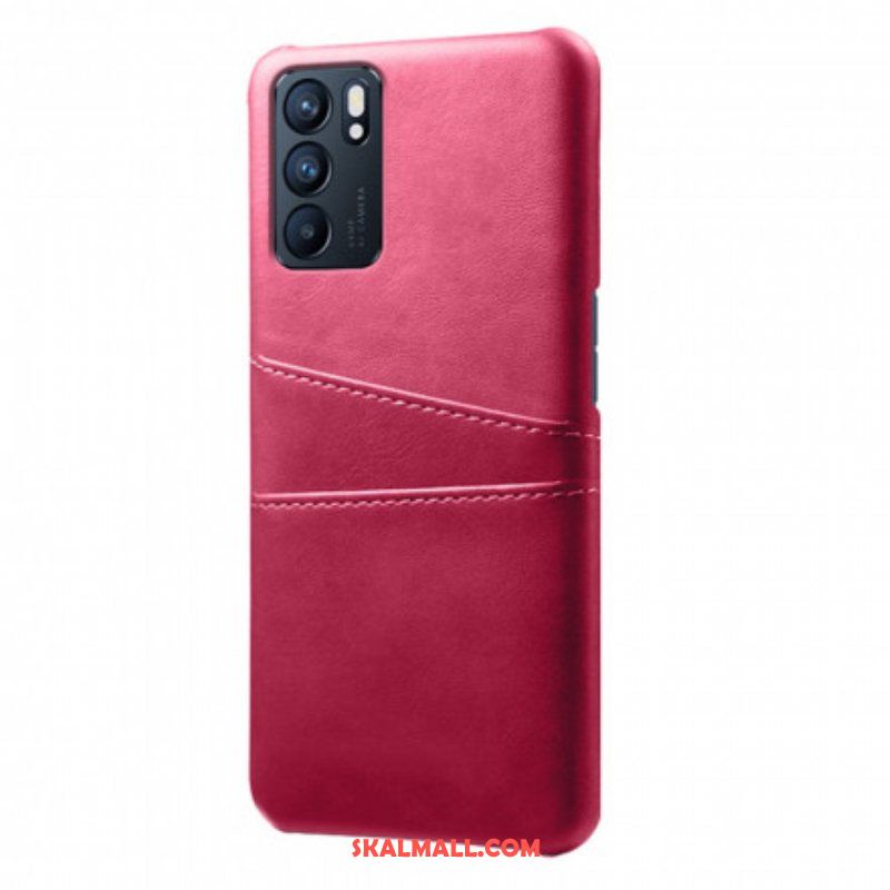 Mobilskal Oppo Reno 6 5G Ksq Korthållare