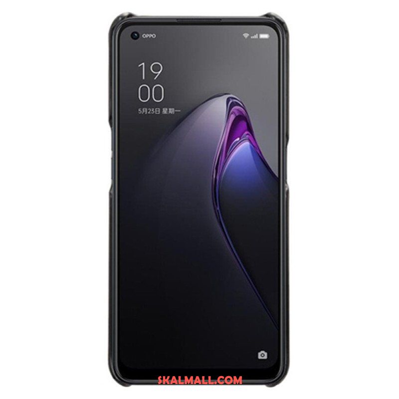 Mobilskal Oppo Reno 8 Lädereffekt