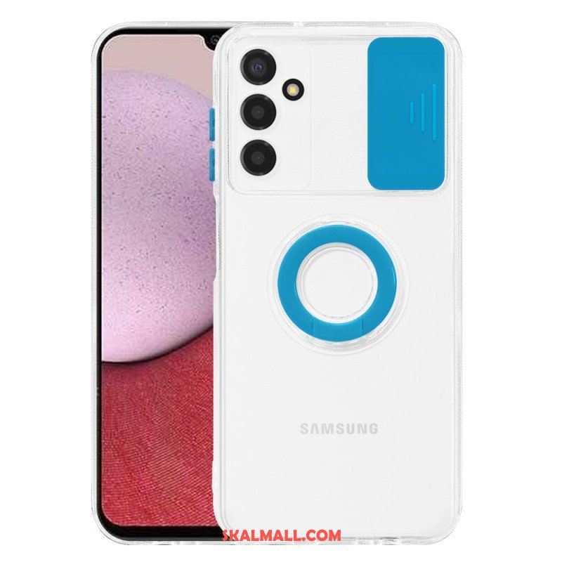 Mobilskal Samsung Galaxy A14 / A14 5G Transparent Med Ring-support