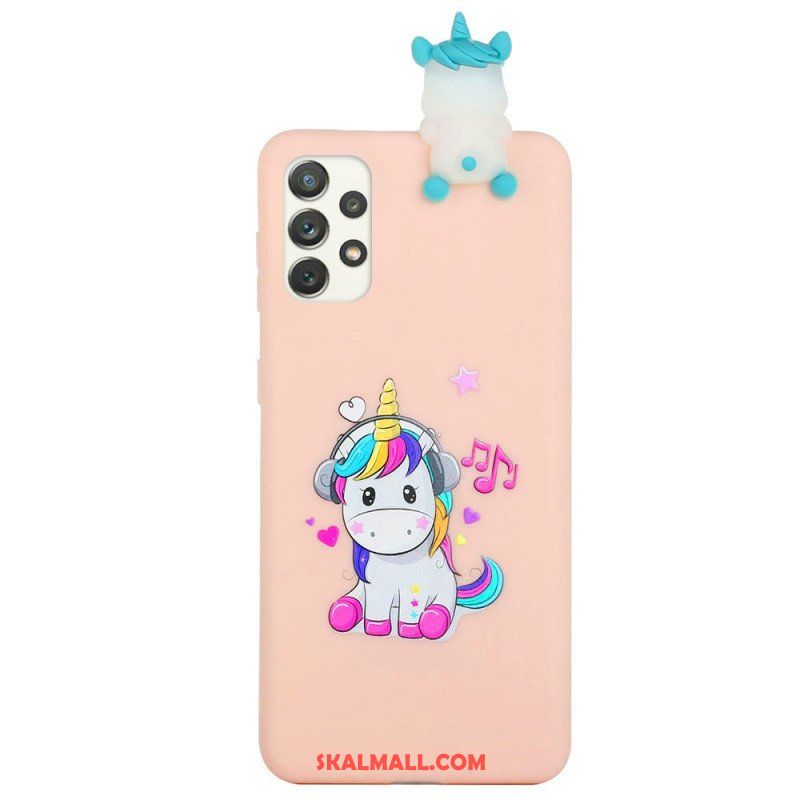 Mobilskal Samsung Galaxy A53 5G Unicorn Fun 3d