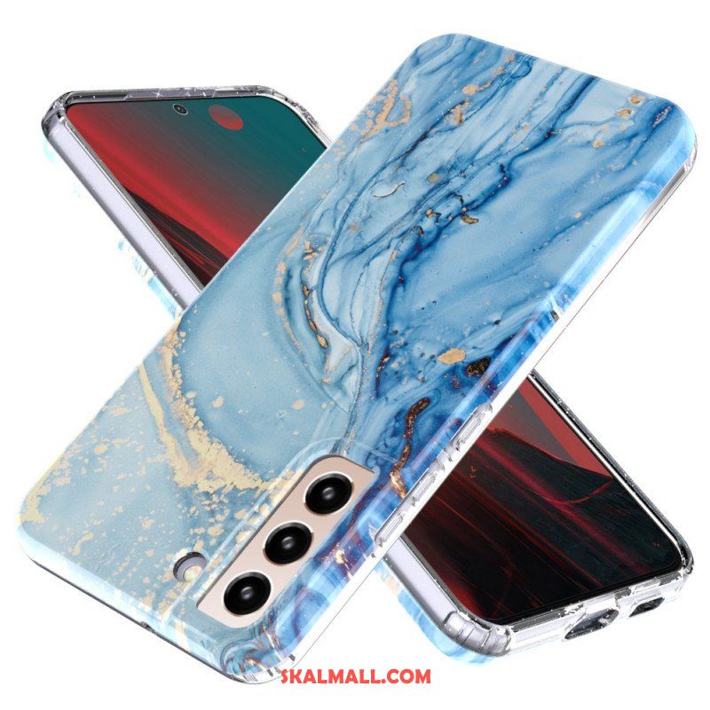 Mobilskal Samsung Galaxy S22 5G Silikon Flexibel Marmor