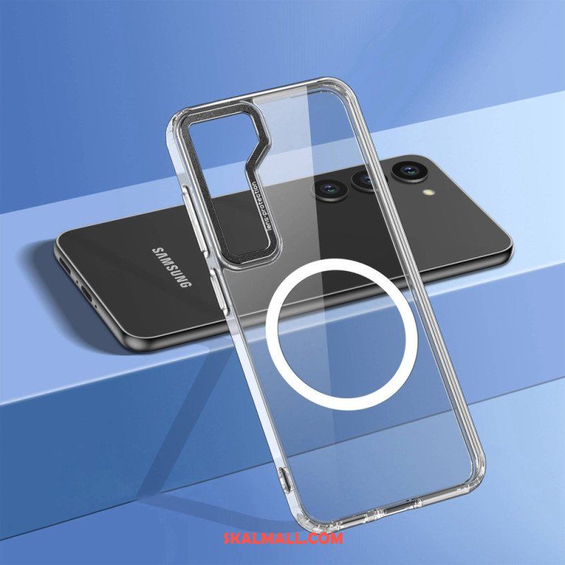 Mobilskal Samsung Galaxy S23 5G Transparent Magsafe-kompatibel