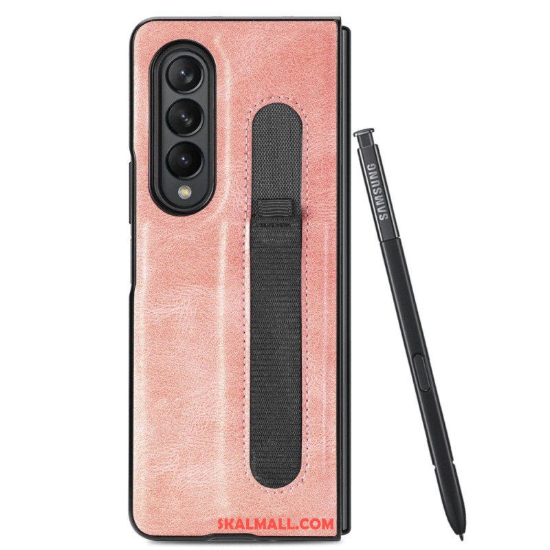 Mobilskal Samsung Galaxy Z Fold 4 Stylus I Konstläder