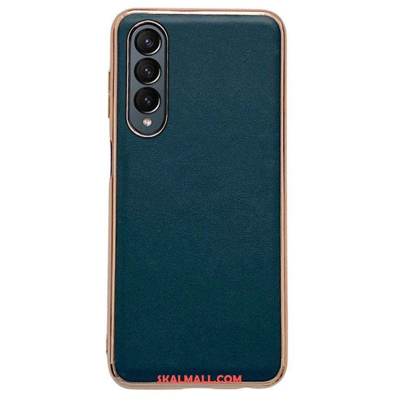 Mobilskal Samsung Galaxy Z Fold 4 Vanligt Premium Konstläder
