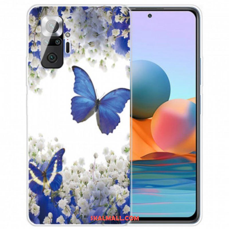 Mobilskal Xiaomi Redmi Note 10 Pro Flykt Av Fjärilar