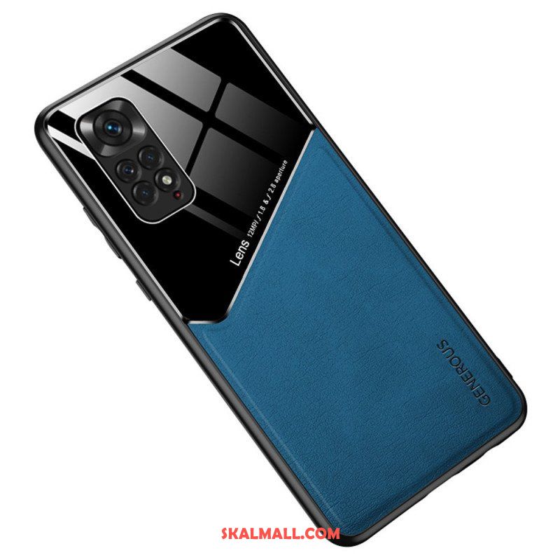 Mobilskal Xiaomi Redmi Note 11 / 11S Magnetisk Lädereffekt