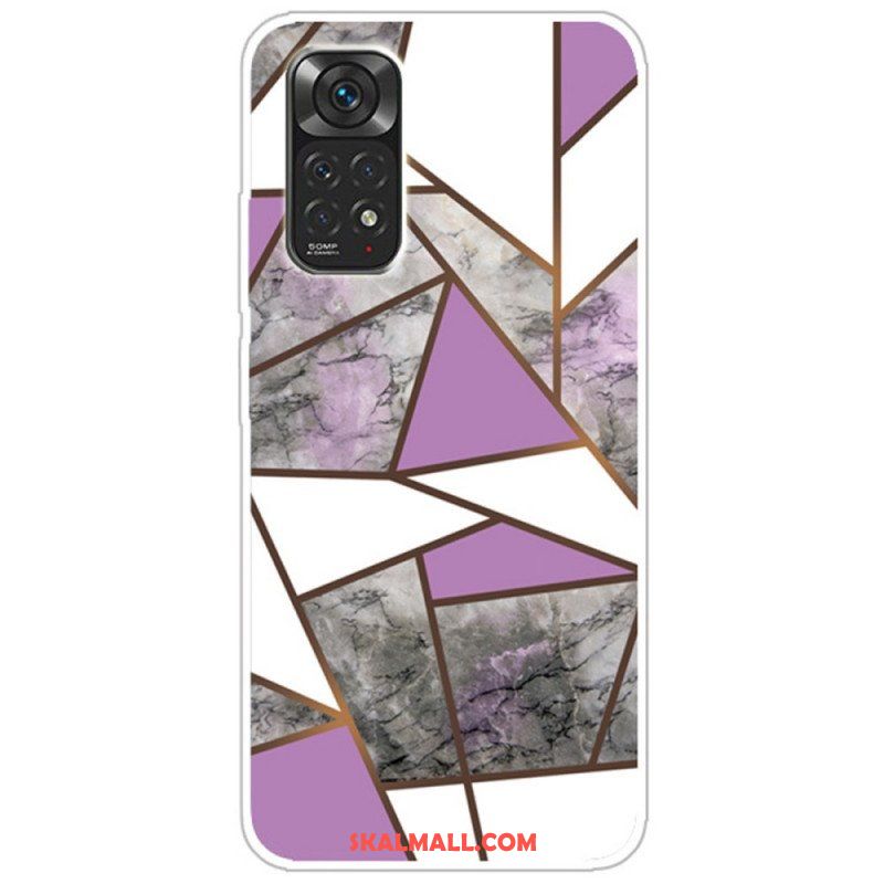 Mobilskal Xiaomi Redmi Note 11 / 11S Marmor Geometri