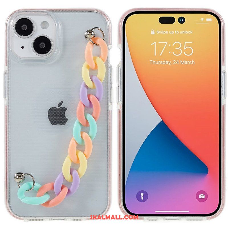 Mobilskal iPhone 14 Silikonarmband