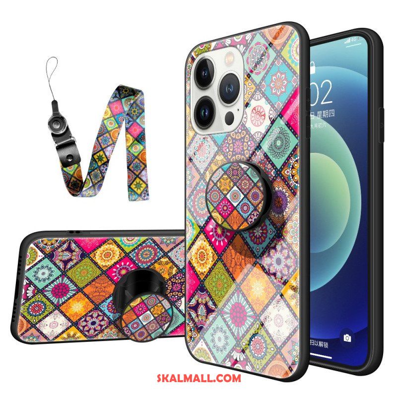 Mobilskal iPhone 15 Pro Patchwork