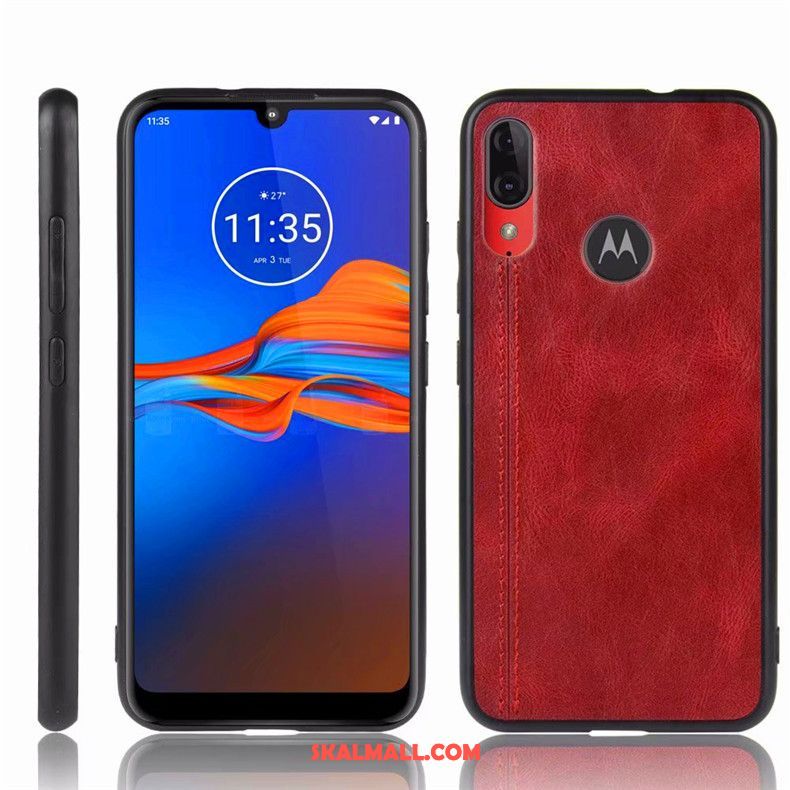 Moto E6 Plus Skal Blå Fallskydd All Inclusive Enkel Mobil Telefon Fodral Rabatt