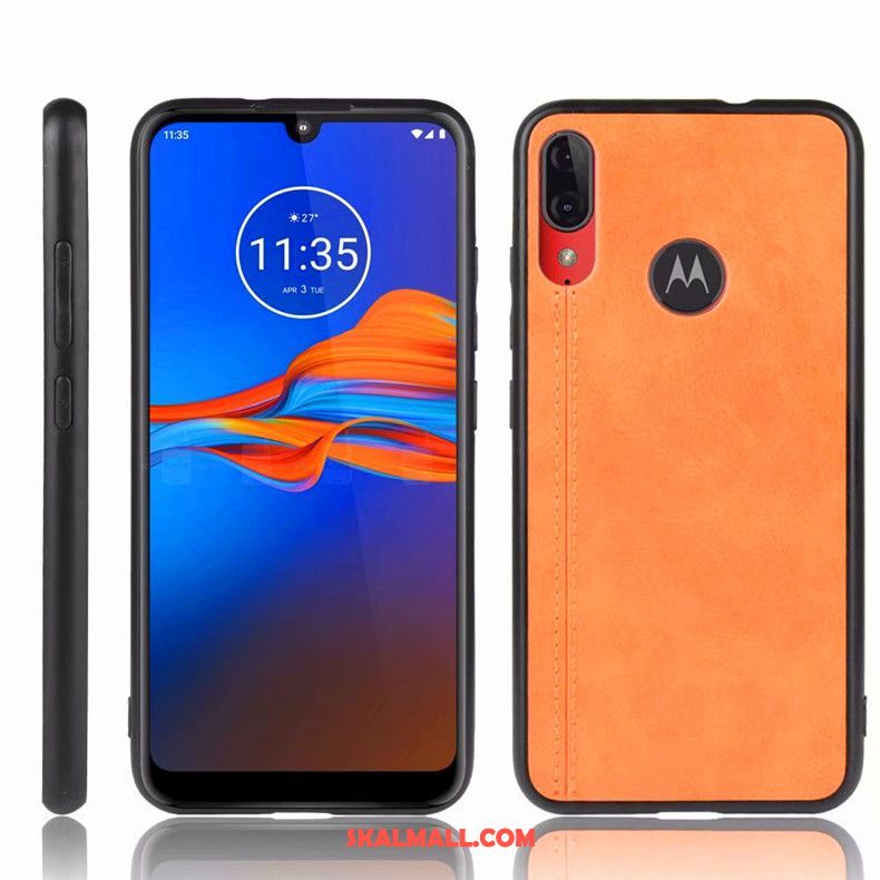 Moto E6 Plus Skal Blå Fallskydd All Inclusive Enkel Mobil Telefon Fodral Rabatt