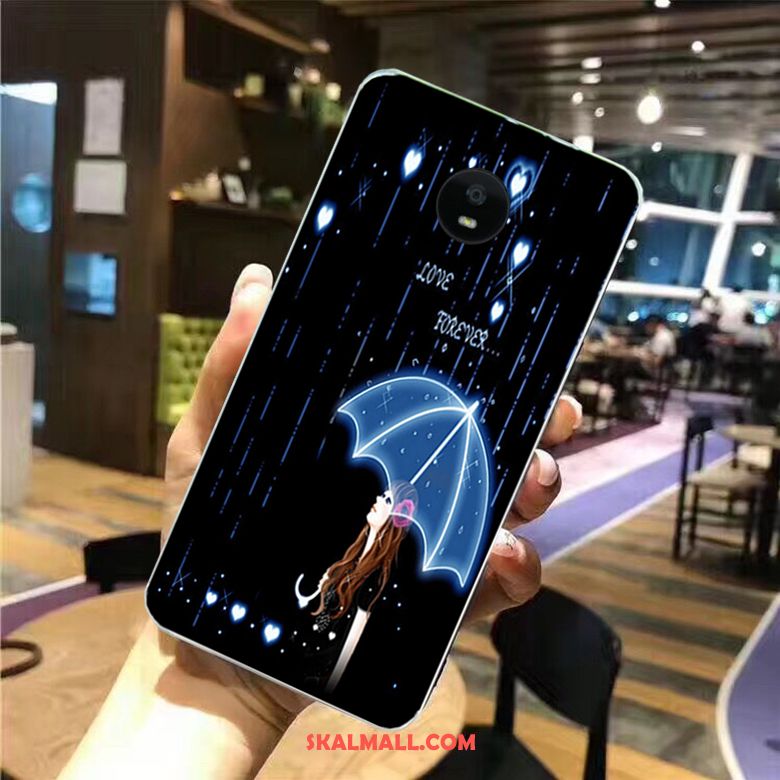 Moto G5s Skal Blå Mobil Telefon Målade Mjuk Billiga