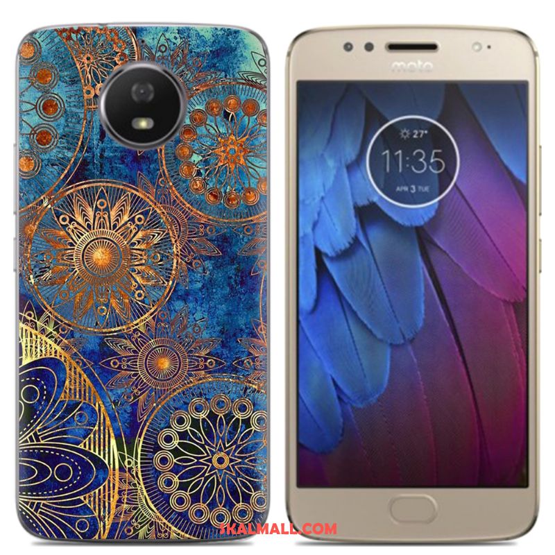 Moto G5s Skal Gul Slim Speciell Kreativa Mobil Telefon Fodral Billig