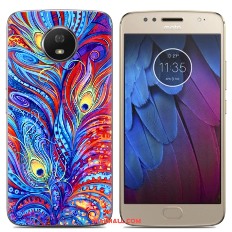 Moto G5s Skal Gul Slim Speciell Kreativa Mobil Telefon Fodral Billig