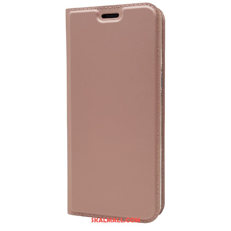 Moto G5s Skal Läderfodral Slim Fallskydd Guld Mobil Telefon Billig