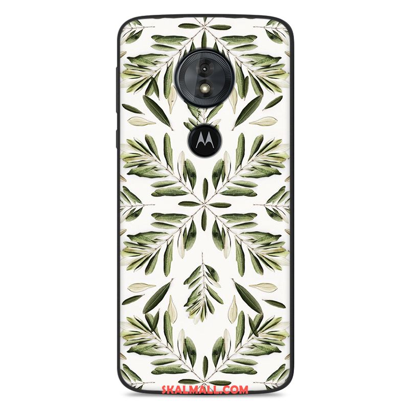 Moto G6 Play Skal All Inclusive Kreativa Gul Silikon Skydd Rea