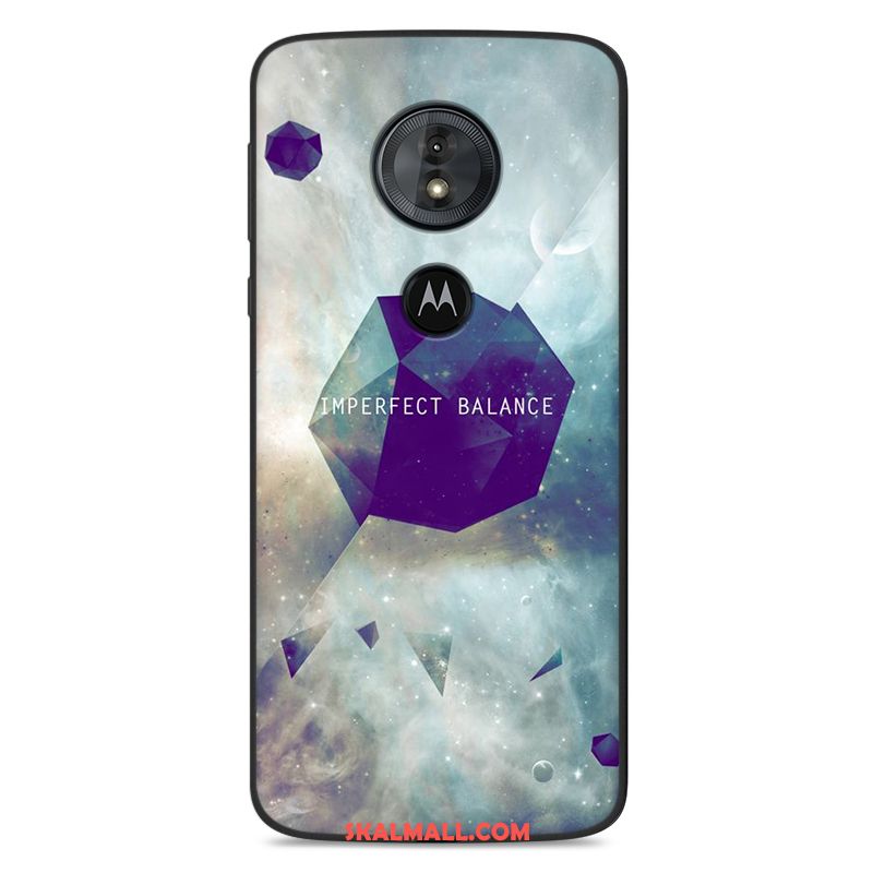 Moto G6 Play Skal All Inclusive Kreativa Gul Silikon Skydd Rea