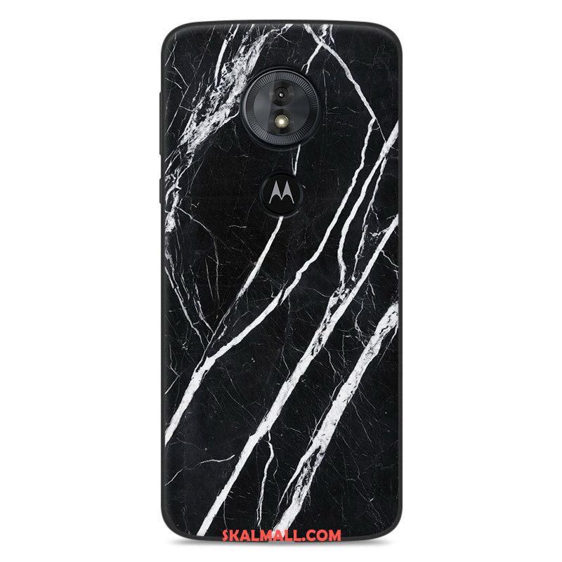 Moto G6 Play Skal Kreativa All Inclusive Gul Fallskydd Mobil Telefon Fodral Rea