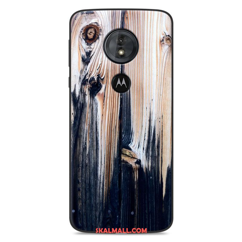 Moto G6 Play Skal Kreativa All Inclusive Gul Fallskydd Mobil Telefon Fodral Rea