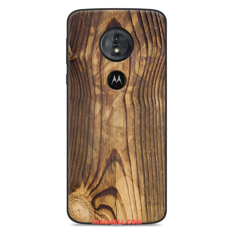 Moto G6 Play Skal Kreativa All Inclusive Gul Fallskydd Mobil Telefon Fodral Rea