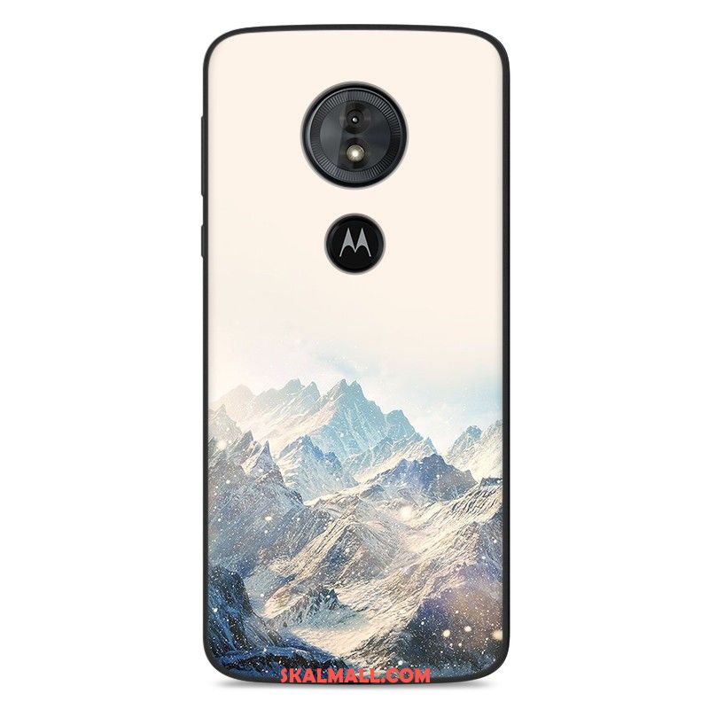 Moto G6 Play Skal Personlighet Vacker Gul Mjuk Skydd Butik