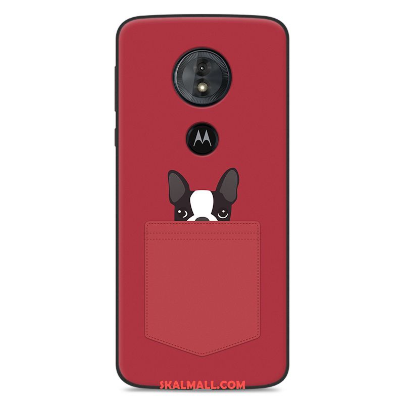 Moto G6 Play Skal Tecknat Kreativa Mobil Telefon Mjuk Grå Billigt