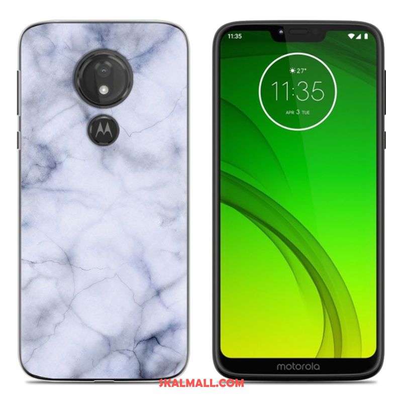 Moto G7 Play Skal Fallskydd Grön All Inclusive Mobil Telefon Målade Billigt